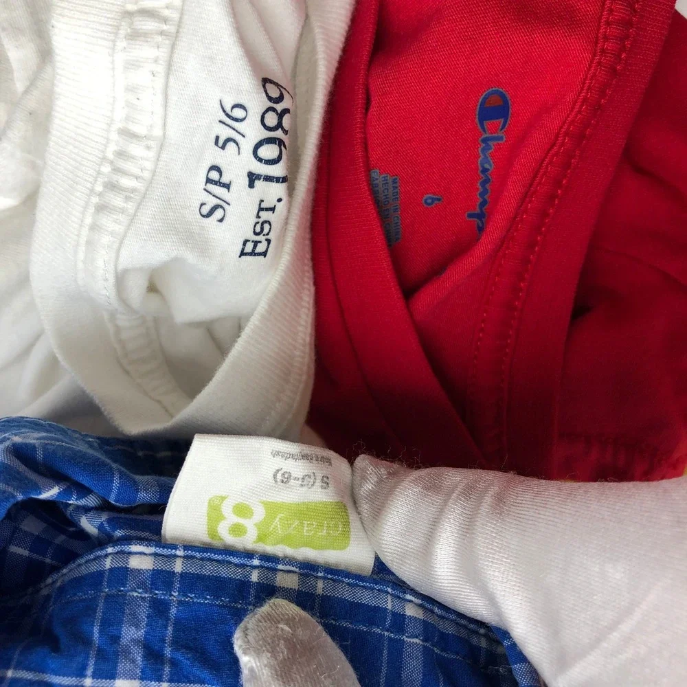 Boys Size 5/6 (S) Short Sleeve T Shirts BUNDLE Children's Place Graphic‎ Uniqlo